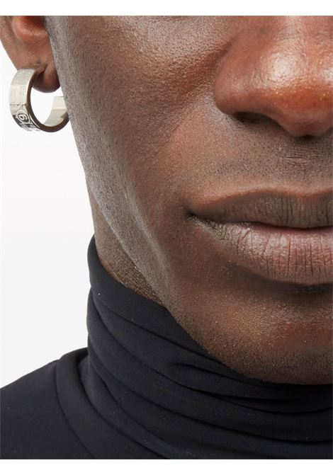 orecchini numeric signature hoop donna argento MM6 MAISON MARGIELA | SM7VG0056 SV0310951